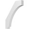 Ekena Millwork 4-in. W x 24-in. D x 32-in. H Imperial Architectural Grade PVC Knee Brace BRCP04X24X32IMP - alternate 1